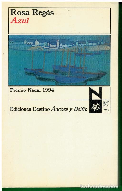 Libros: AZUL. Premio Nadal 1994. 5&ordf; ed. - Foto 1
