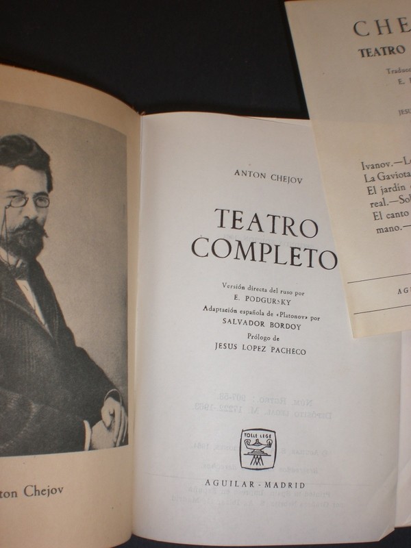 Libros: Joya 102, Chejov, Teatro, Aguilar - Foto 5