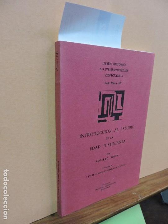 Libros: Introducci&oacute;n al estudio de la Edad Justinianea. BONINI, Roberto. Granada 1979 - Foto 1