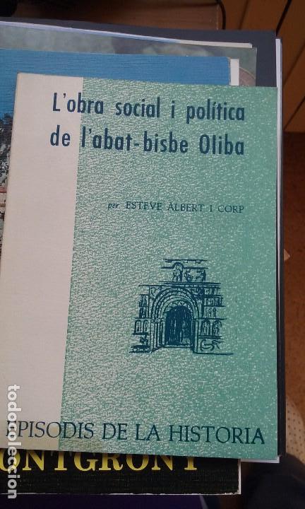 Libros: L' obre social i politica de l 'abad Oliba