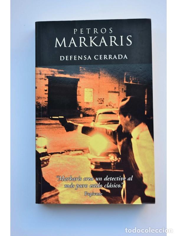Libros: Defensa cerrada - MARKARIS, Petros - Foto 1