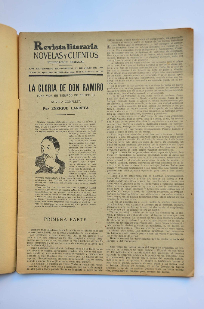 Libros: La gloria de Don Ramiro - LARRETA, Enrique - Foto 2