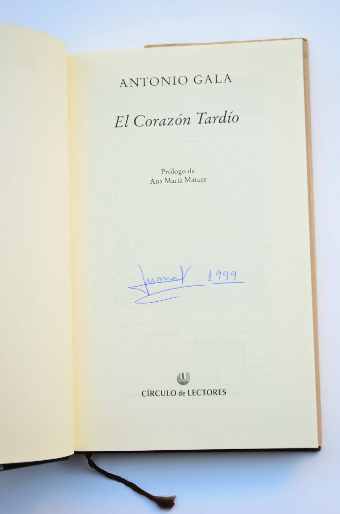 Libros: El coraz&oacute;n tard&iacute;o - GALA, Antonio - Foto 3