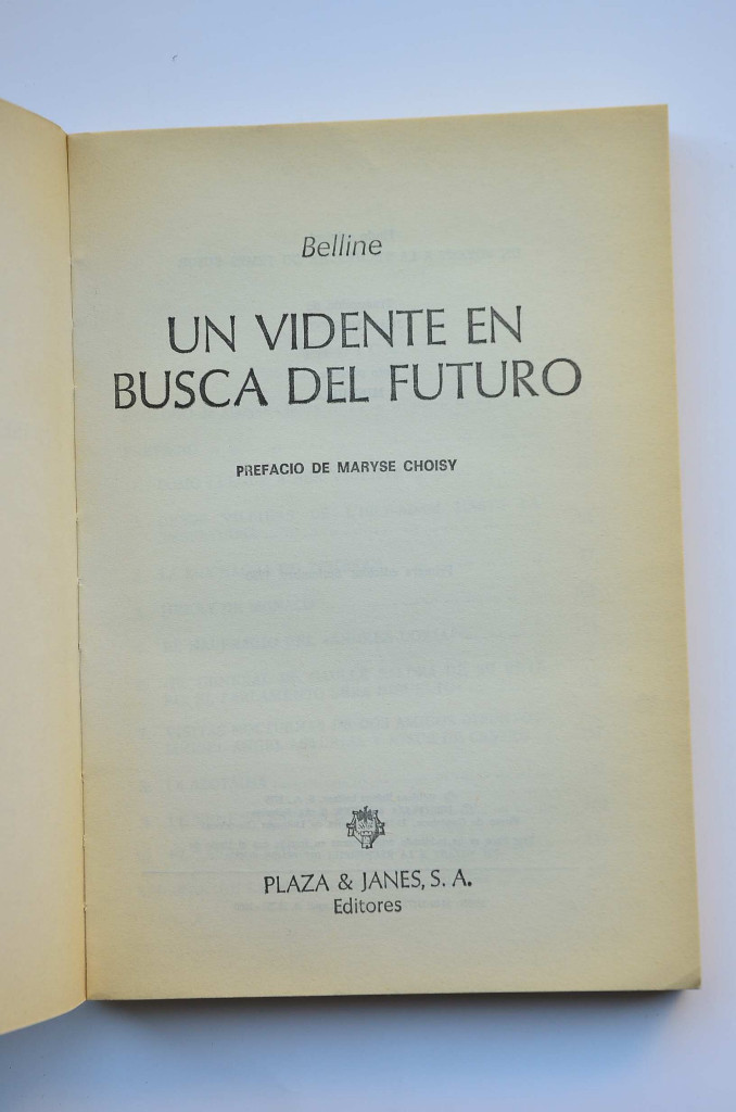 Libros: Un vidente en busca del futuro - BELLINE - Foto 2