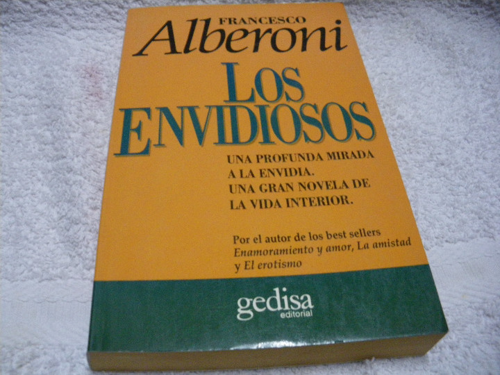 Libros: Los Envidiosos - Francesco Alberoni - Foto 1