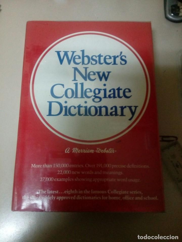 Libros: WEBSTER&rsquo;S NEW COLLEGIATE DICTIONARY - Merriam-Webster - Foto 1
