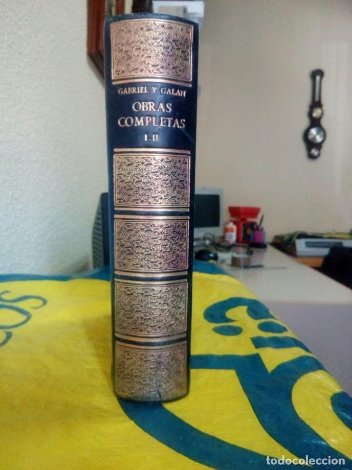 Libros: OBRAS COMPLETAS. I-II. GABRIEL Y GALAN. - Foto 1
