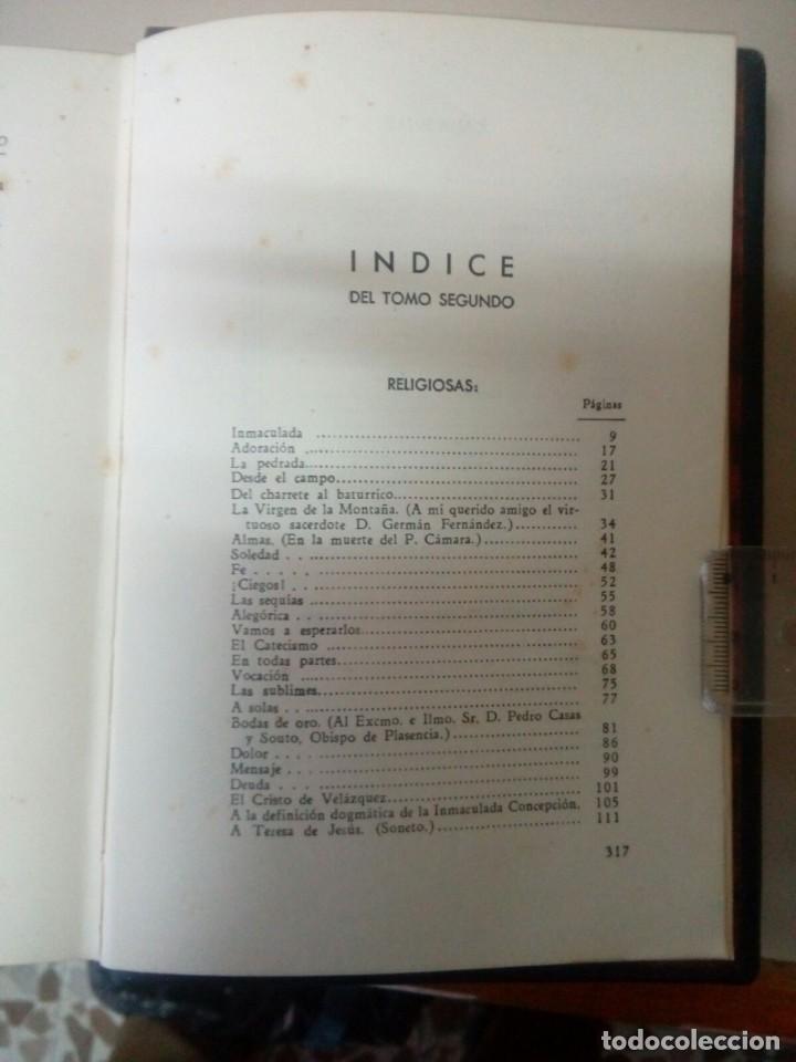 Libros: OBRAS COMPLETAS. I-II. GABRIEL Y GALAN. - Foto 3