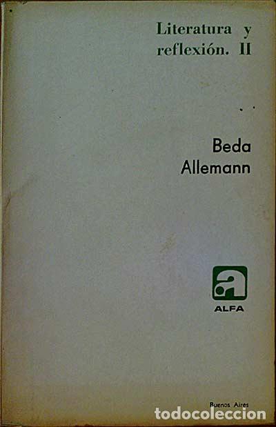 Libros: Literatura y reflexi&oacute;n. II - Allemann, Beda - Foto 1