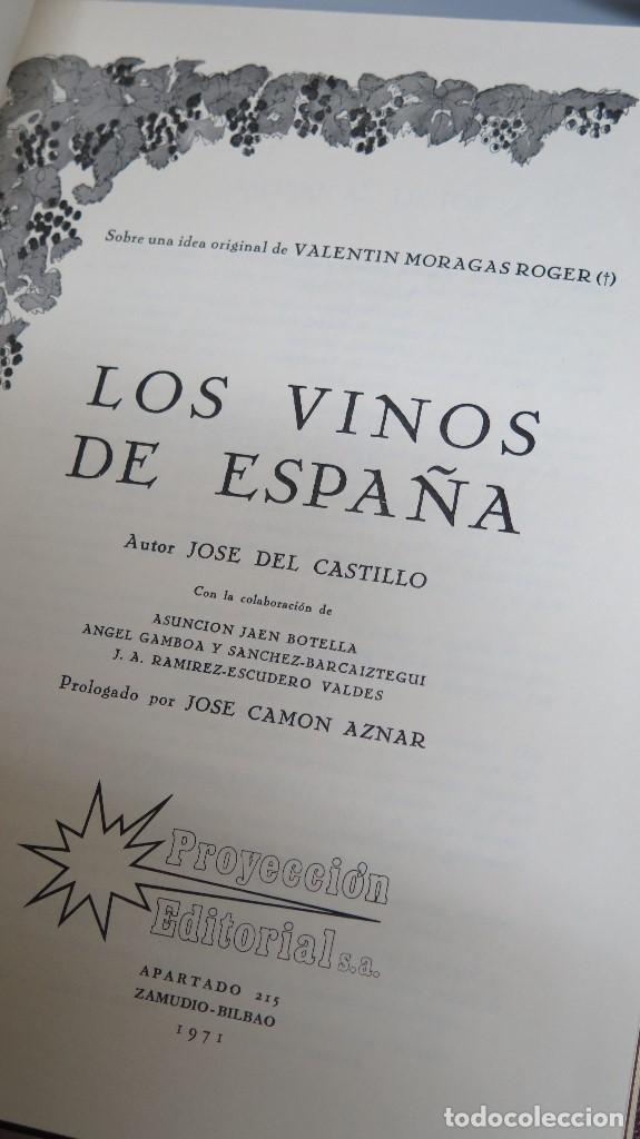 Libros: Los vinos de Espa&ntilde;a. JOS&Eacute; DEL CASTILLO - Foto 2
