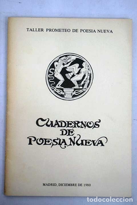 Libros: Cuadernos de poes&iacute;a nueva.- - Foto 1