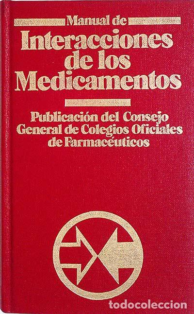Libros: Manual de interacciones de los medicamentos. - VVAA - Foto 1