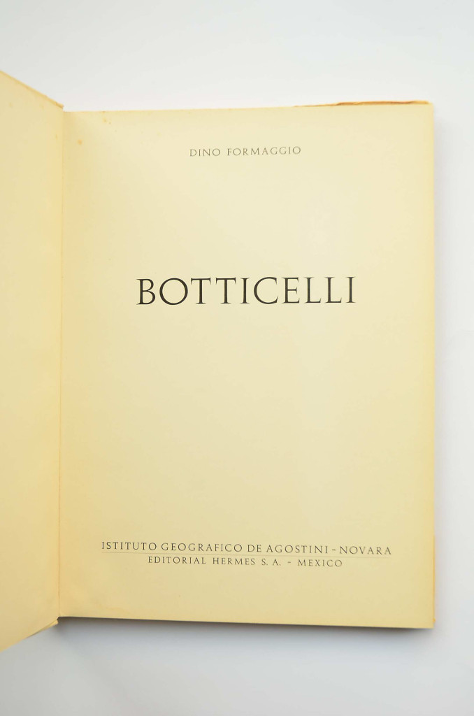 Libros: Boticelli - FORMAGGIO, Dino - Foto 3