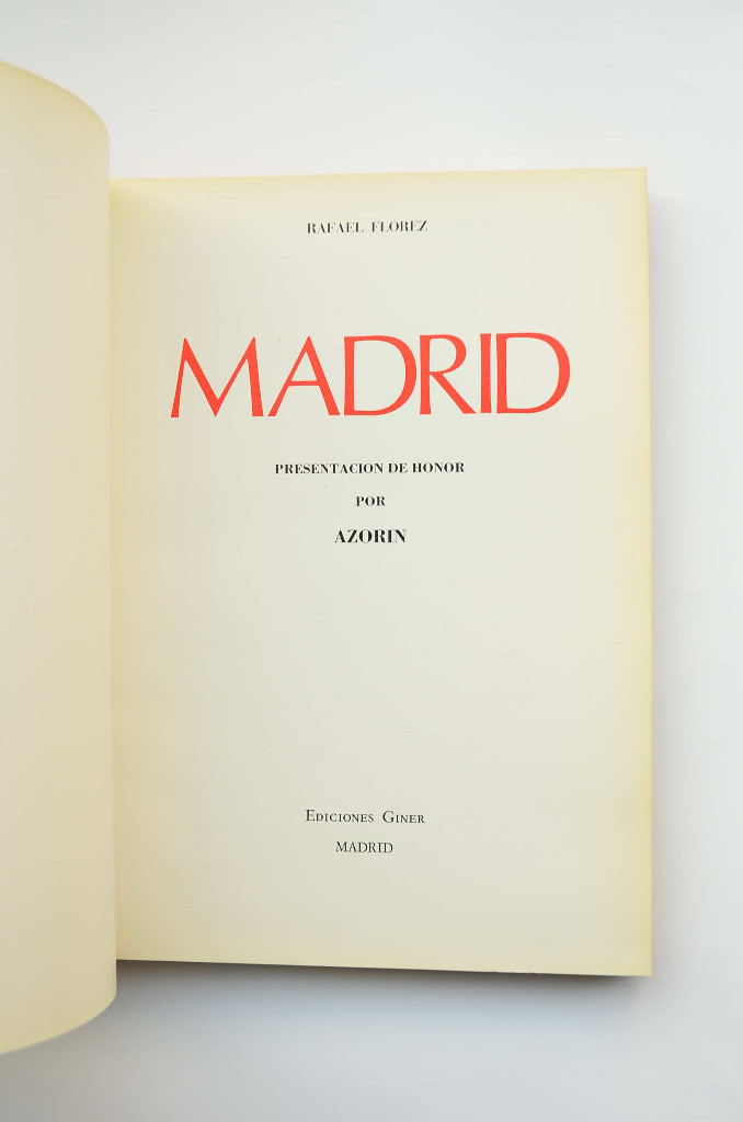 Libros: Madrid - FL&Oacute;REZ, Rafael - Foto 2