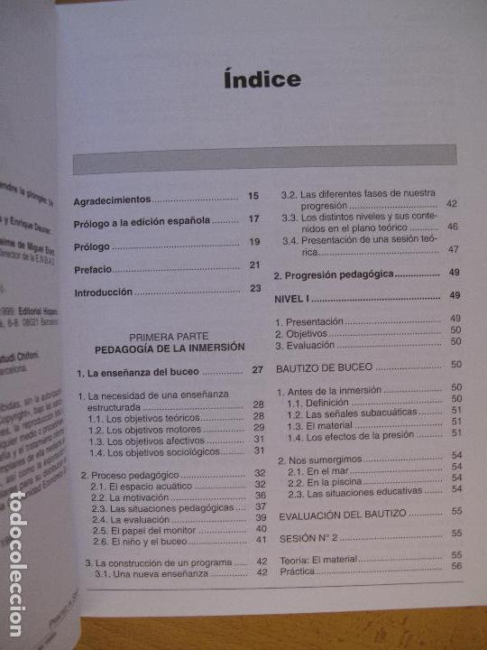 Libros: APRENDER A BUCEAR- JEAN-PIERRE MALAMAS.- HISPANO EUROPEA. S.A. 1999 - Foto 2