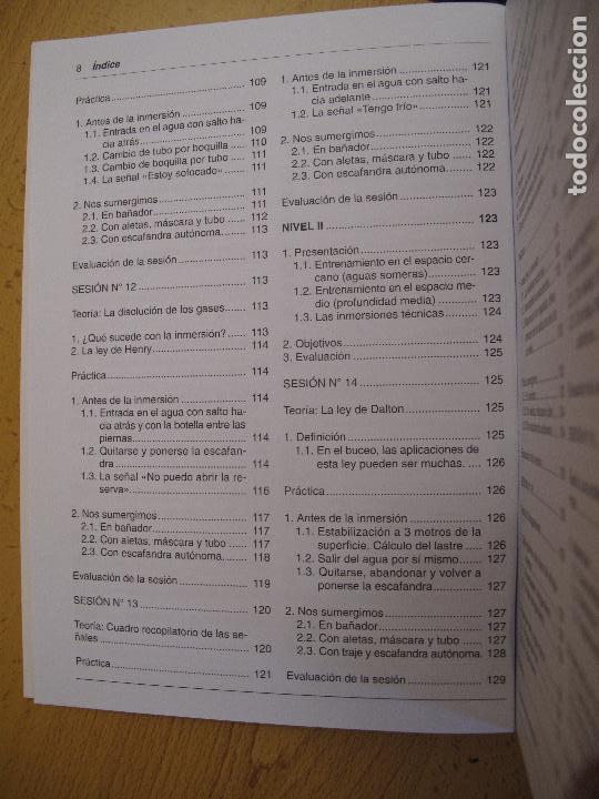 Libros: APRENDER A BUCEAR- JEAN-PIERRE MALAMAS.- HISPANO EUROPEA. S.A. 1999 - Foto 5