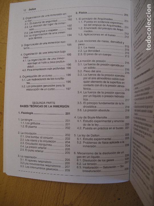 Libros: APRENDER A BUCEAR- JEAN-PIERRE MALAMAS.- HISPANO EUROPEA. S.A. 1999 - Foto 9