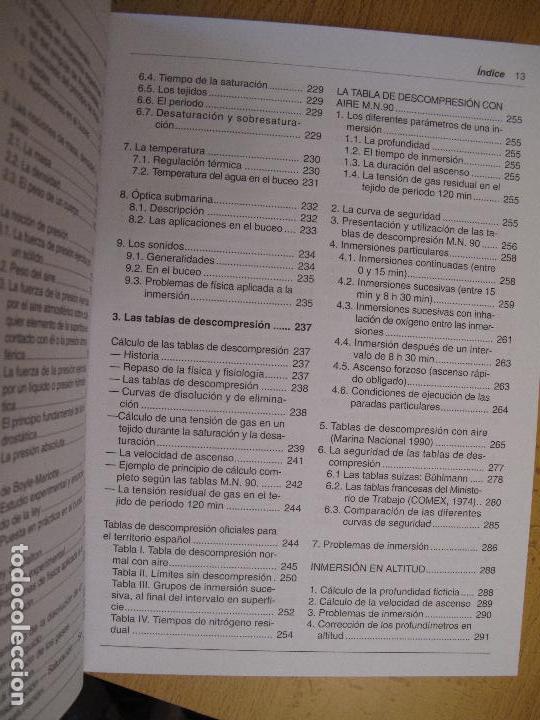 Libros: APRENDER A BUCEAR- JEAN-PIERRE MALAMAS.- HISPANO EUROPEA. S.A. 1999 - Foto 11