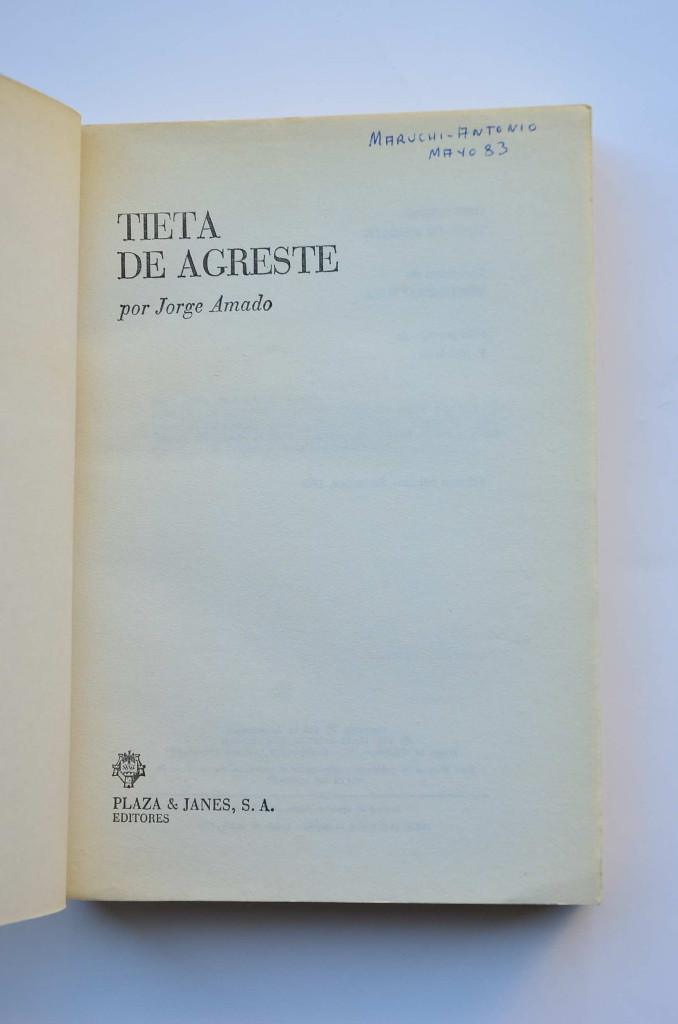 Libros: Tieta de Agreste - AMADO, Jorge - Foto 2
