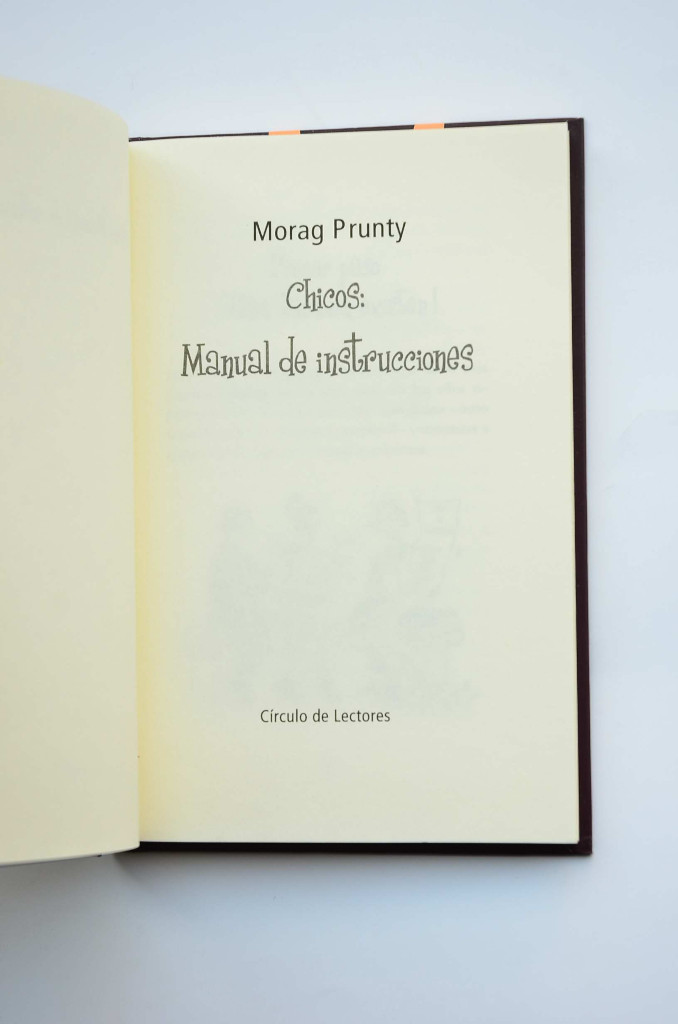 Libros: Chicos: manual de instrucciones - PRUNTY, Morag - Foto 2