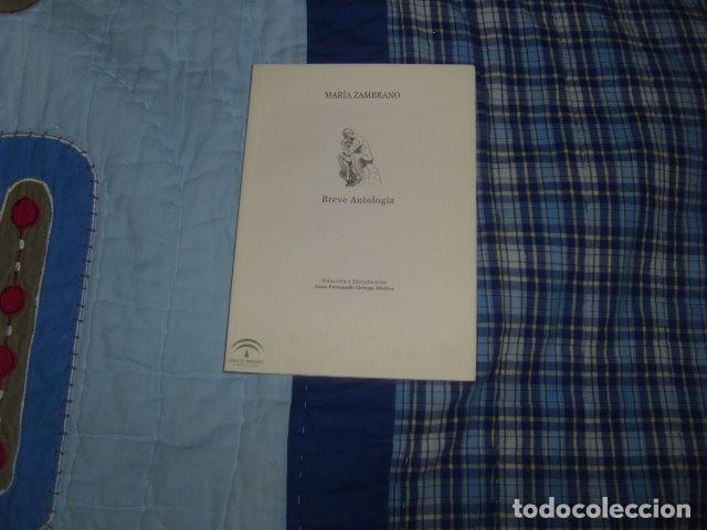 Libros: BREVE ANTOLOGIA , MARIA ZAMBRANO - Foto 1