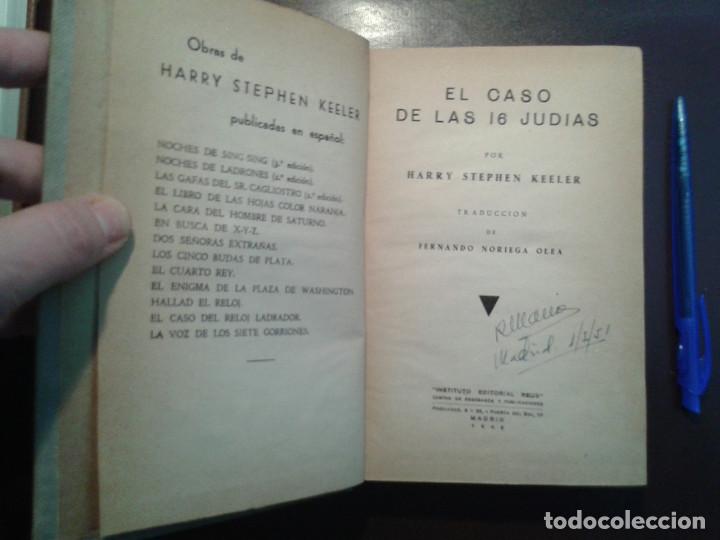 Libros: EL CASO DE LAS 16 JUDIAS. HARRY STEPHEN KEELER - Foto 4