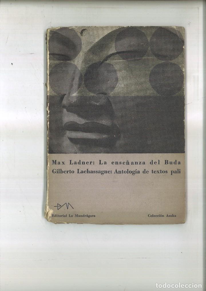 Libros: LA ENSE&Ntilde;ANZA DEL BUDA. Max Ladner - Foto 1