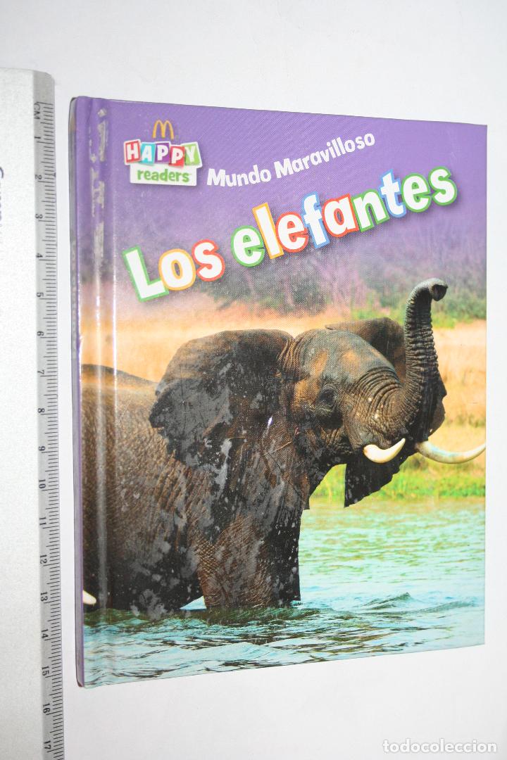 Libros: LOS ELEFANTES *** LIBRO DOCUMENTAL *** TAPAS CARTON&Eacute; - Foto 1