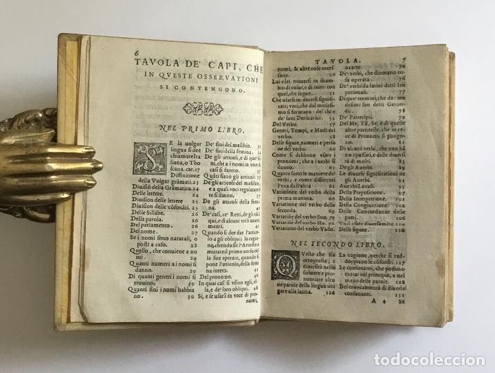Libros: I QUATTRO LIBRI DELLE OSSERVATIONI. - DOLCE, Ludovico. 1573 - Foto 3