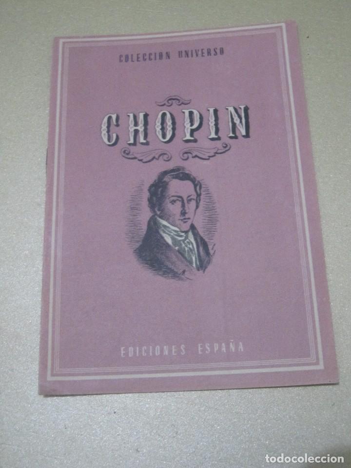Libros: COLECCION UNIVERSO EDICIONES ESPA&Ntilde;A CHOPIN - Foto 1
