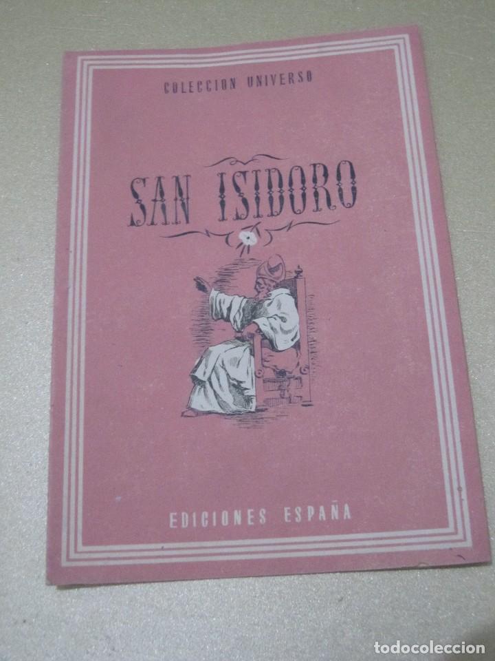 Libros: COLECCION UNIVERSO EDICIONES ESPA&Ntilde;A SAN ISIDORO - Foto 1