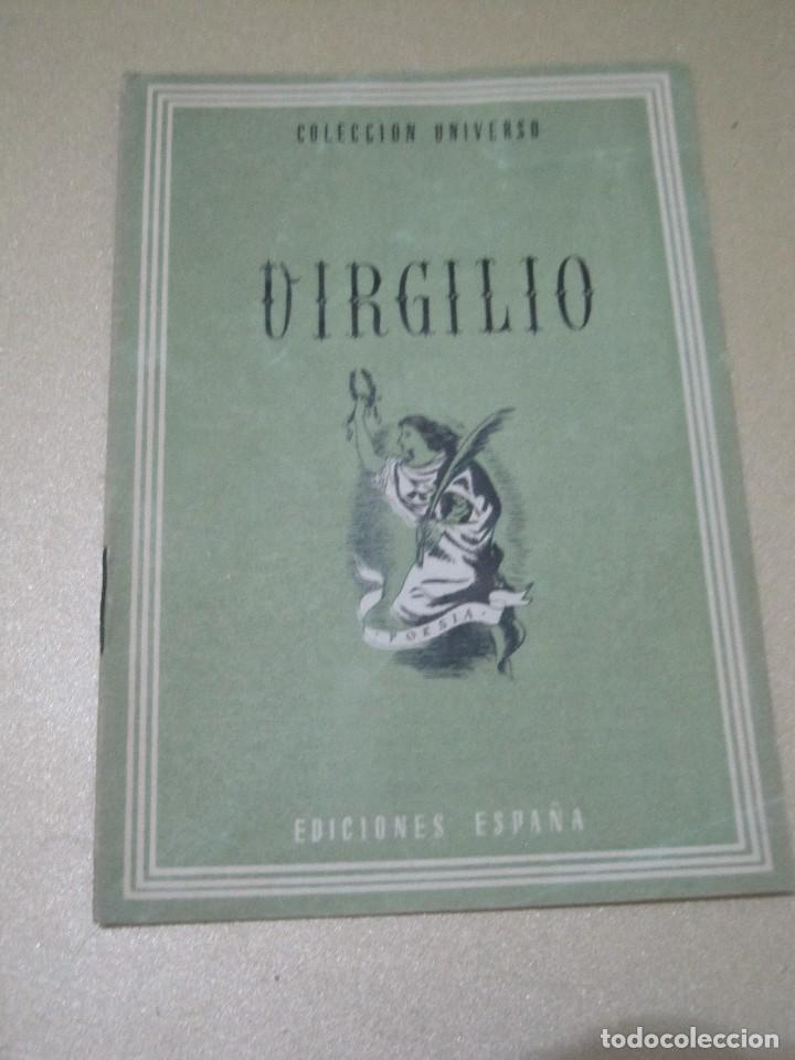 Libros: COLECCION UNIVERSO EDICIONES ESPA&Ntilde;A VIRGILIO - Foto 1