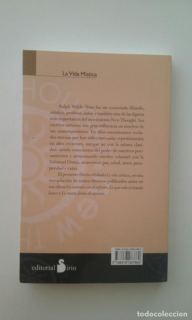 Libros: LA VIDA MISTICA - RALPH WALDO TRINE - Foto 3