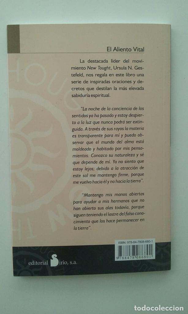 Libros: EL ALIENTO VITAL - URSULA N. GESTEFELD - Foto 3