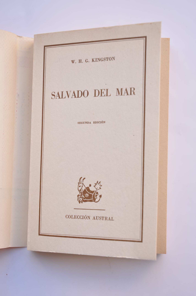 Libros: Salvado del mar - KINGSTON, W. H. G. - Foto 2