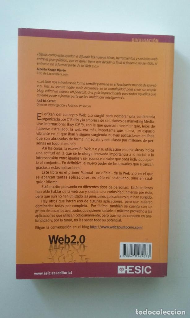 Libros: WEB 2.0: MANUAL (NO OFICIAL) DE USO -  VV.AA. - Foto 3