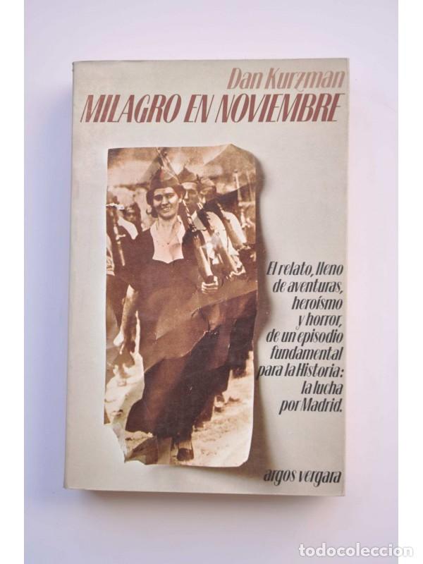 Libros: Milagro en Noviembre - KURZMAN, Dan - Foto 1