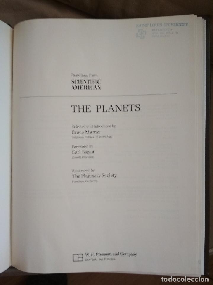Libros: THE PLANETS - READINGS FROM SCIENTIFIC AMERICAN - Foto 1