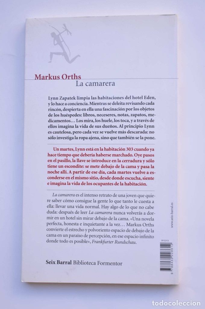 Libros: La camarera - ORTHS, Markus - Foto 3