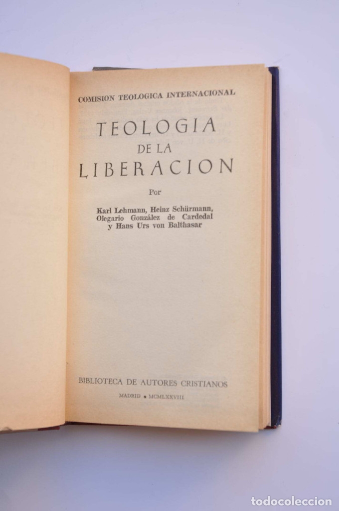 Libros: Teolog&iacute;a de la liberaci&oacute;n - AUTORES VARIOS - Foto 3