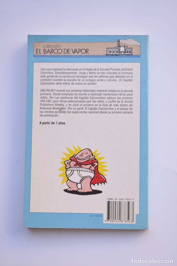 Libros: El capit&aacute;n calzoncillos y la invasi&oacute;n de los p&eacute;rfidos del espacio - PILKEY, Dav - Foto 4