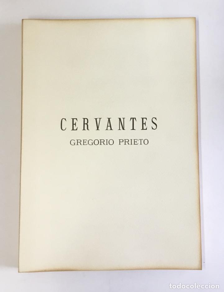 Libros: CERVANTES. - PRIETO, Gregorio. EDICI&Oacute;N DE 95 EJEMPLARES. - Foto 3