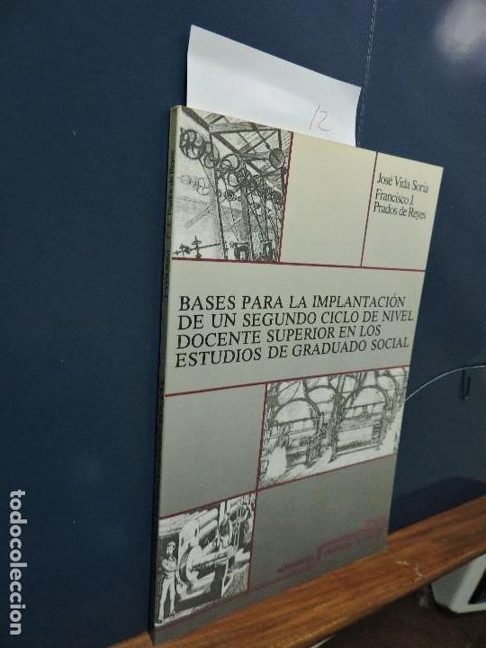 books: Bases para la implantaci&oacute;n de un segundo ciclo de nivel docente superior en los estudios de graduado