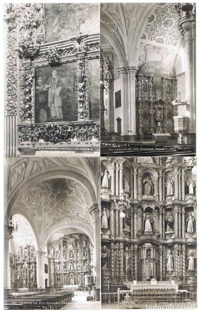 Libros: CONJUNTO DE 20 POSTALES DE PUEBLA, CHOLULA, ACATEPEC (M&eacute;xico). - Tarjetas Postales. - Foto 8