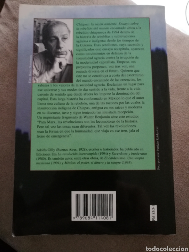 Libros: Adolfo Gilly - Chiapas la raz&oacute;n ardiente - editorial era 2002 - Foto 2