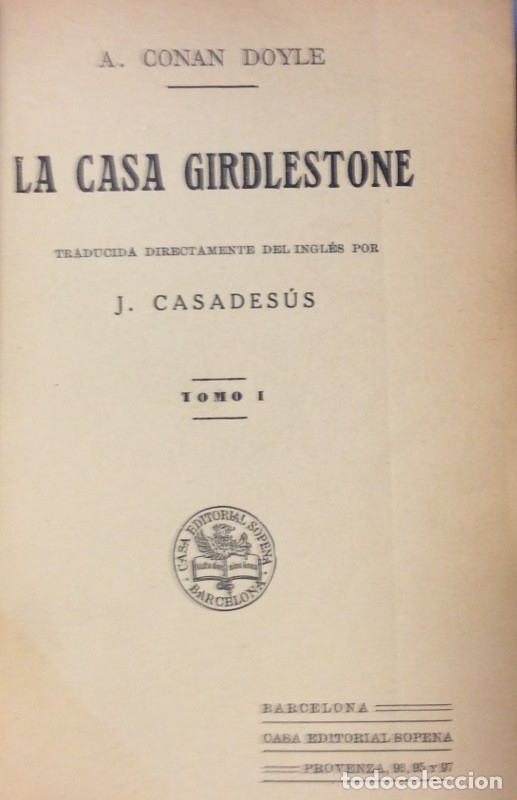 Libros: La casa Girdlestone - Arthur Conan Doyle - Foto 7