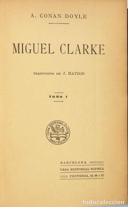 Libros: Miguel Clarke - Arthur Conan Doyle - Foto 7