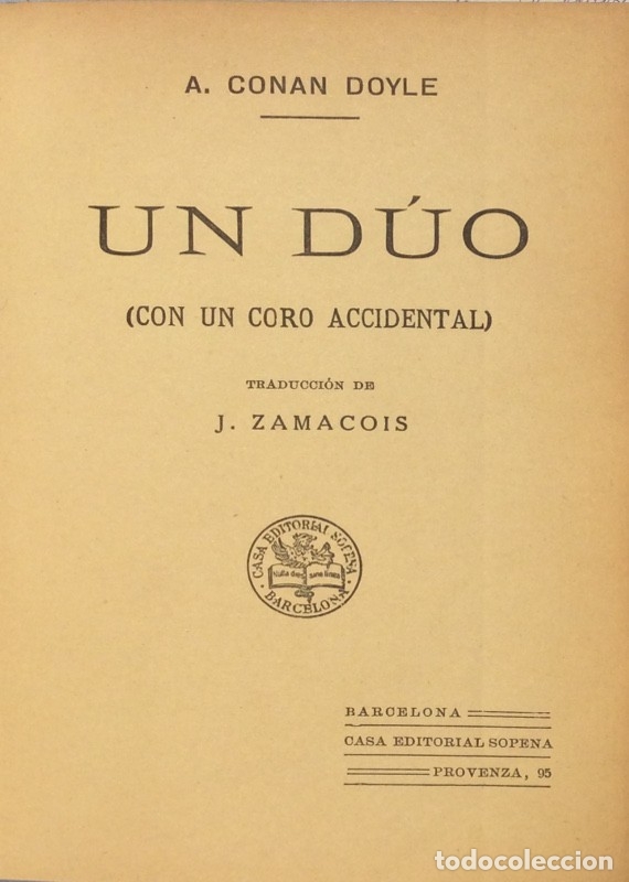 Libros: Un duo / La viuda seria - Arthur Conan Doyle - Foto 7