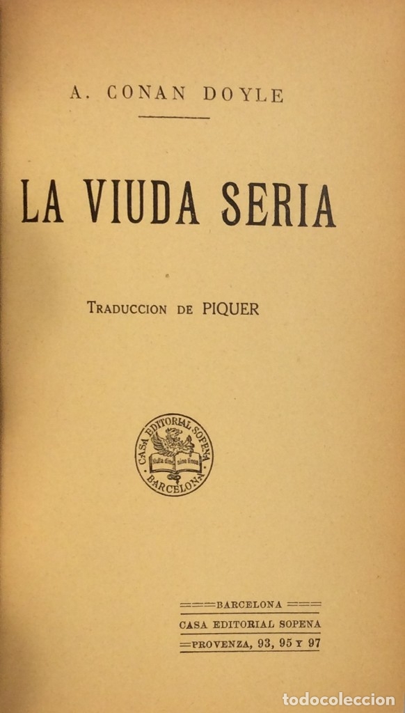 Libros: Un duo / La viuda seria - Arthur Conan Doyle - Foto 8