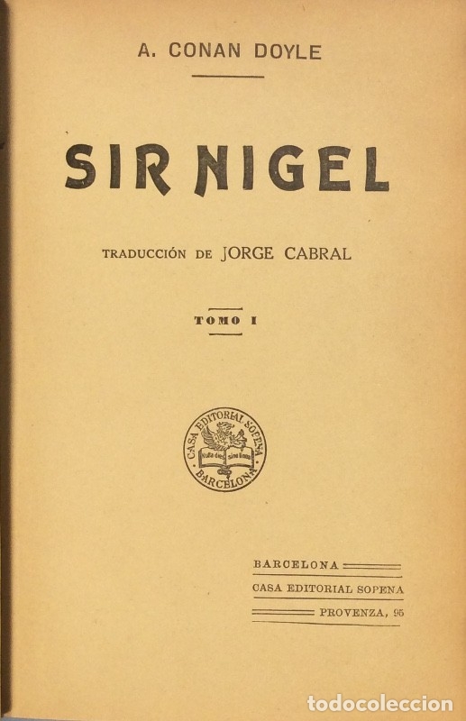 Libros: Sir Nigel - Arthur Conan Doyle - Foto 8